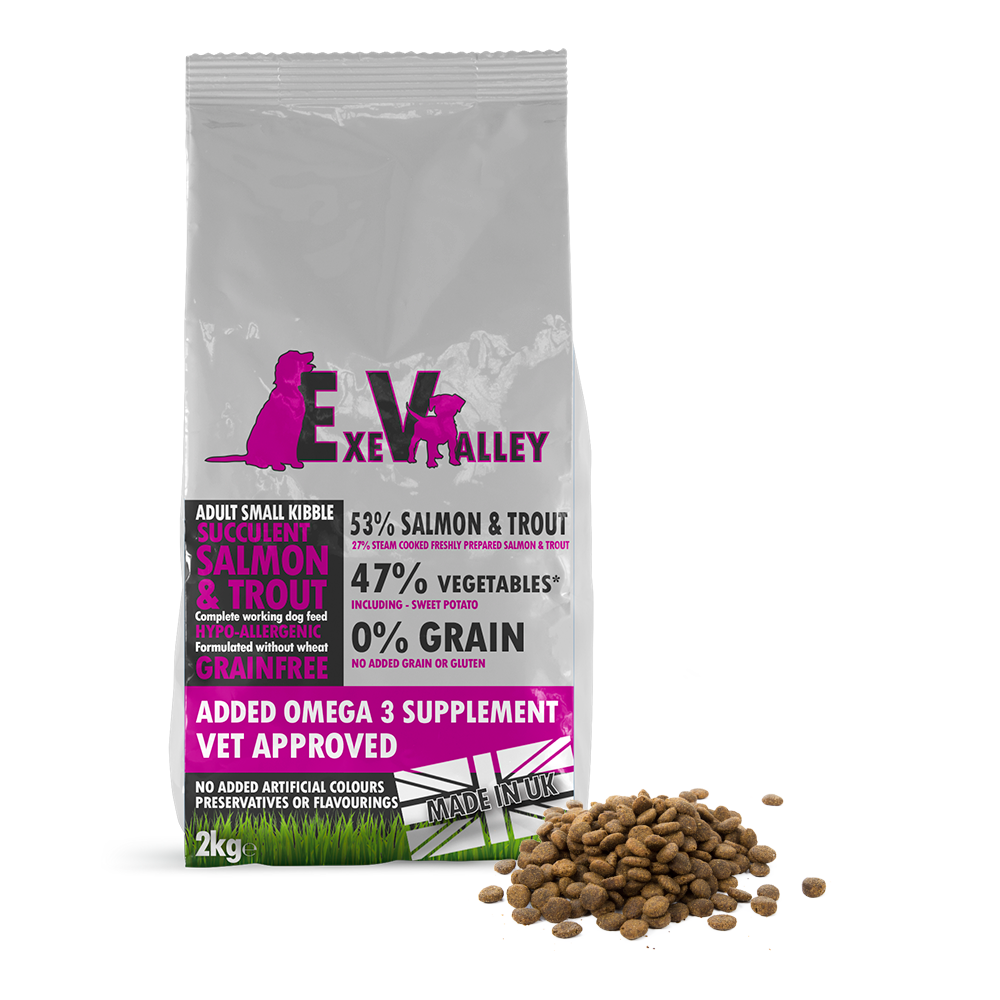 Buy Small Kibble Salmon & Trout Subscription Quality foods by family