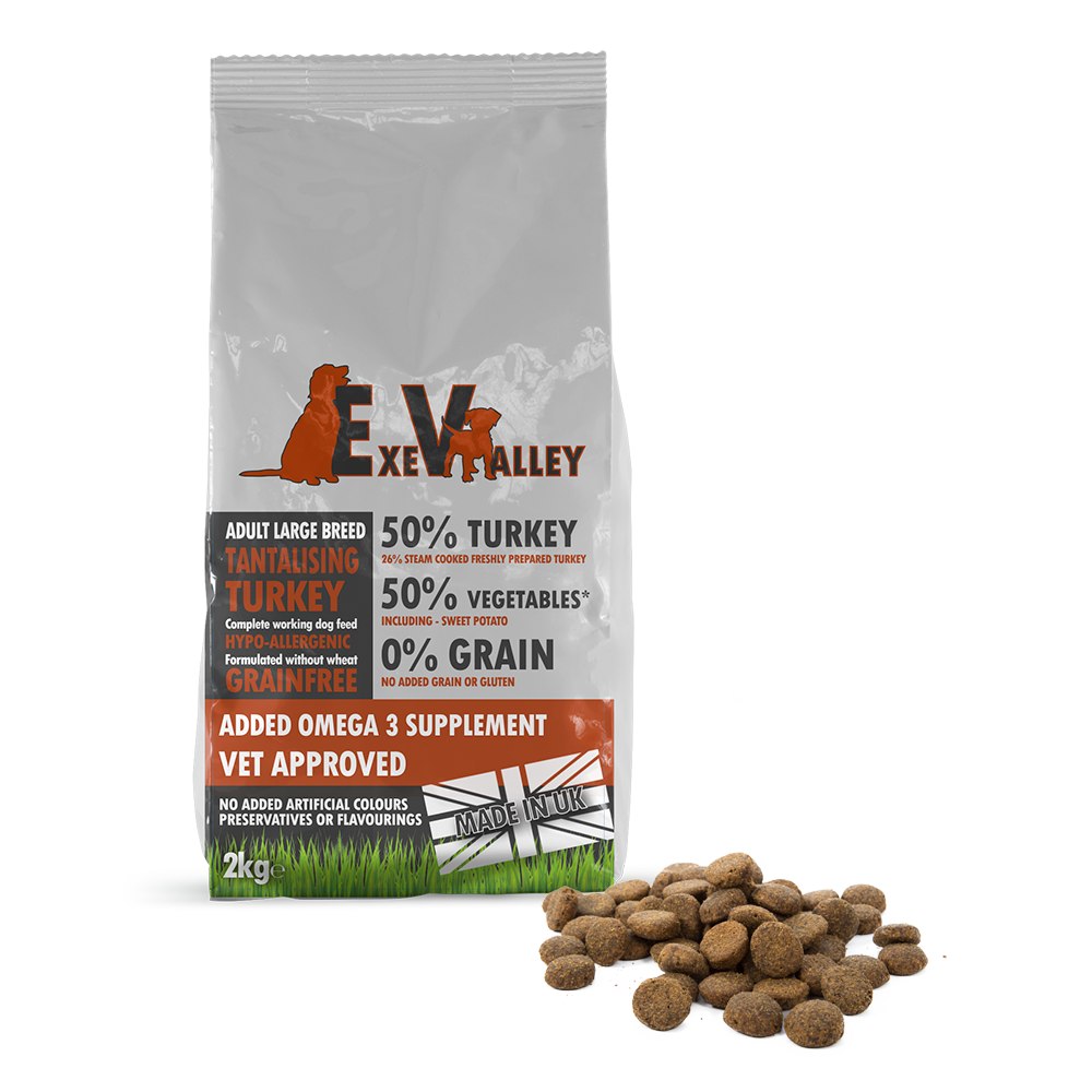 Turkey Large Kibble Exe Valley Pet Foods