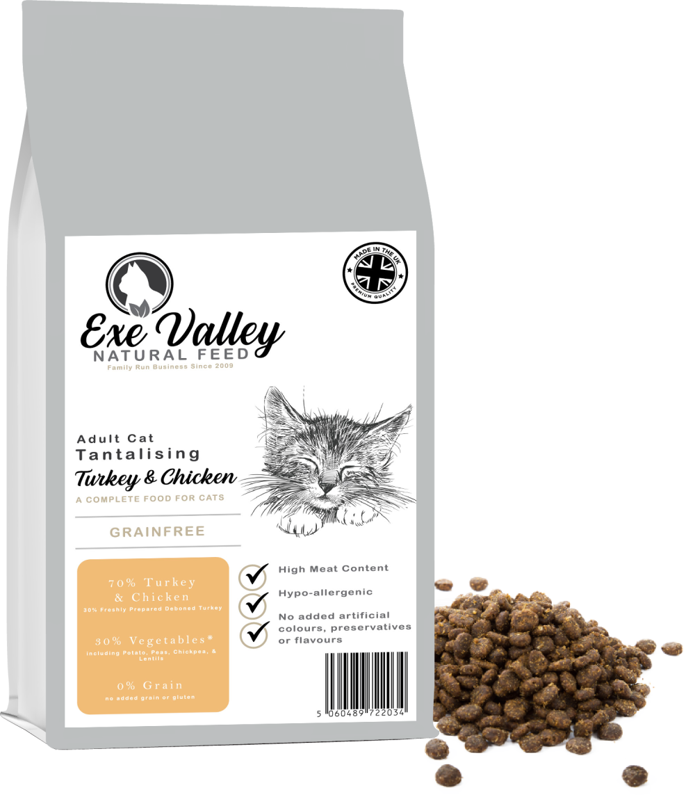 Exe Valley Cat Turkey & Chicken 3000g
