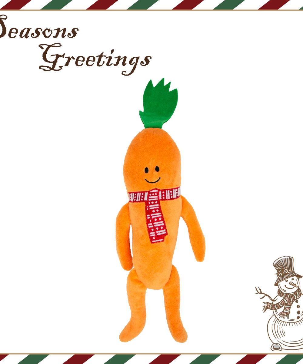 Ancol Katie Carrot Dog Toy