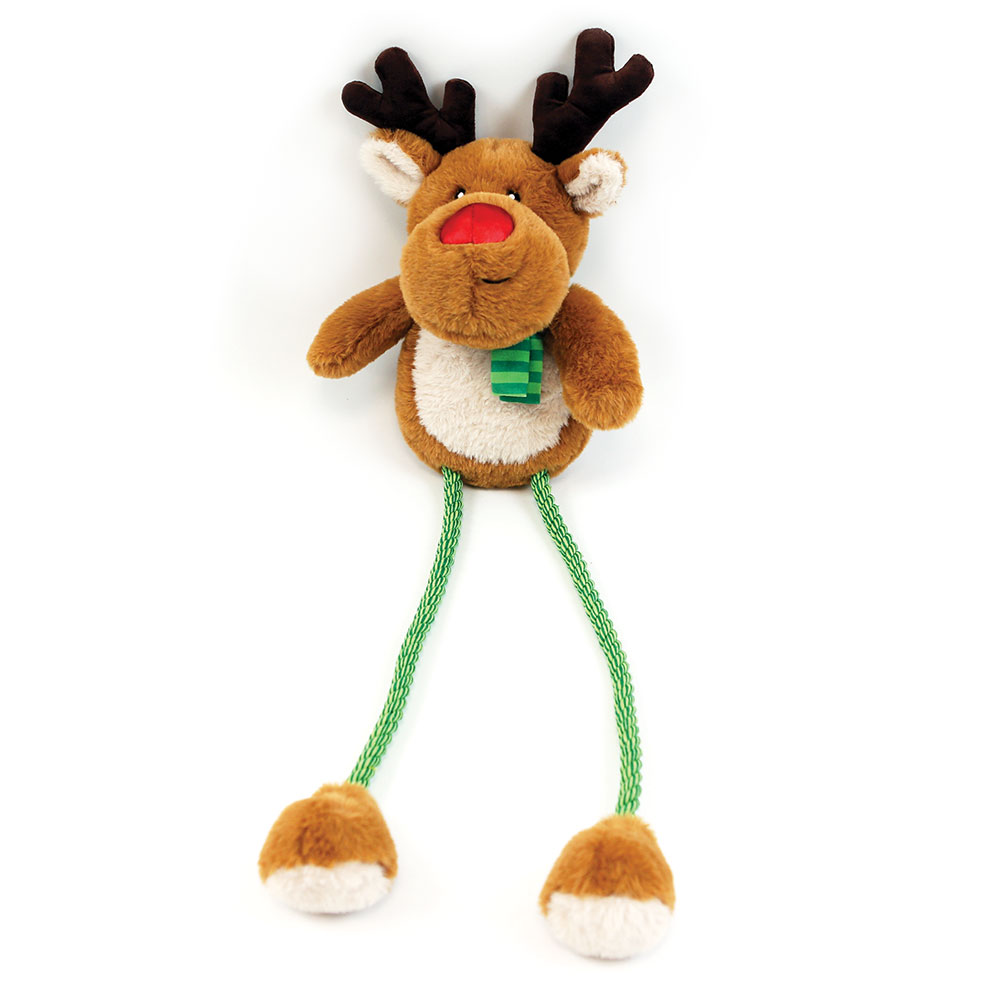 HP  Ropee Long Legs Ronny Reindeer Dog Toy