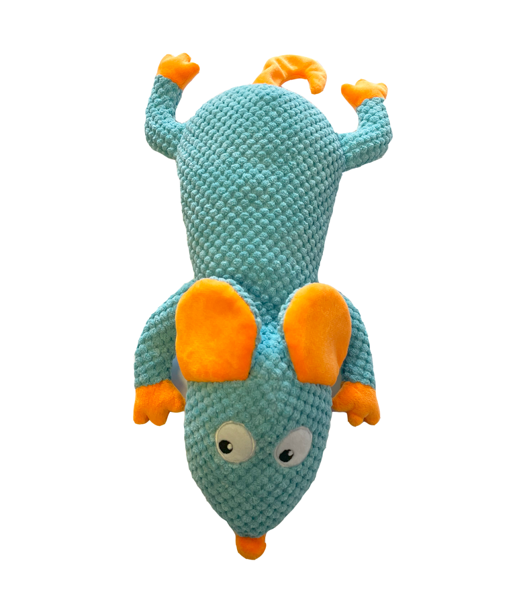 Ronny Rat - Blue Dog Toy
