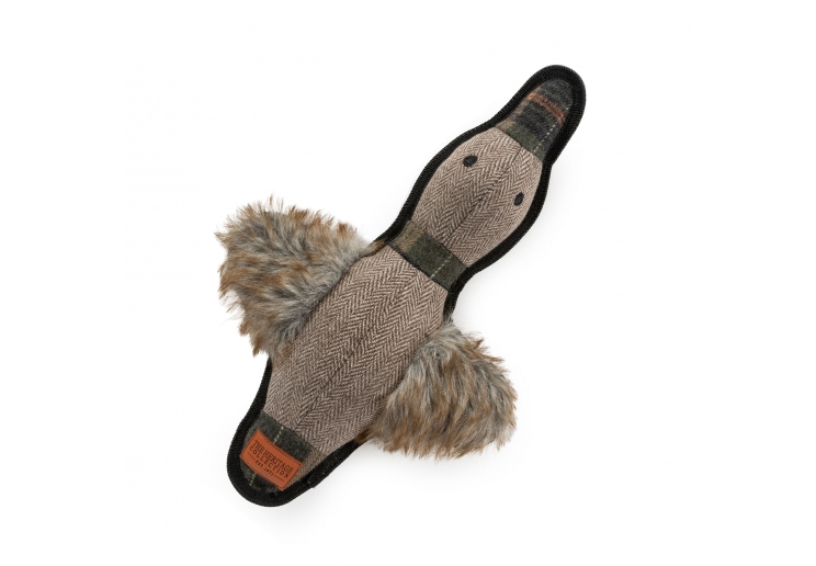 Heritage Tweed Duck Dog Toy