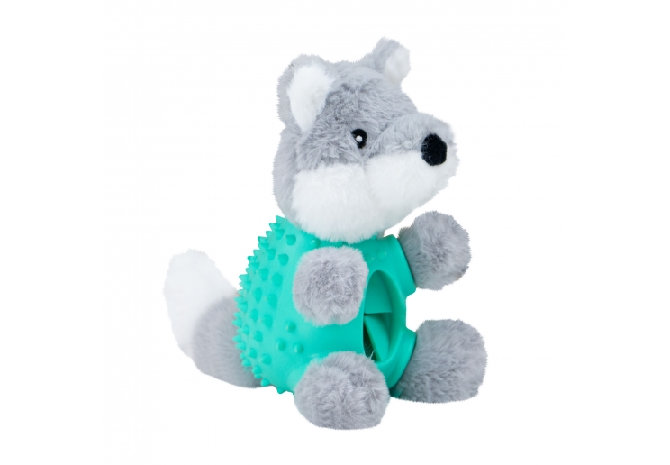 Orva Wolf Ball Belly Dog Toy