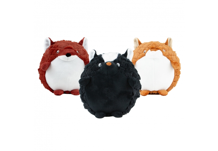 Cuddle Quilted Woodland Dog Toy