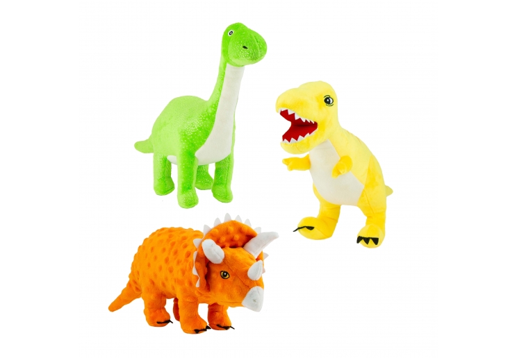 Cuddle Roarsome Dino's Dog Toy