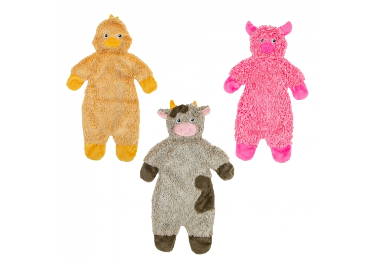 Cuddle Farmyard Floppets Dog Toy