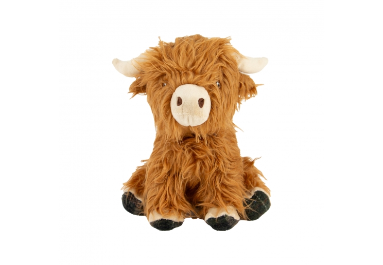 Heritage Fergus Highland Cow Dog Toy