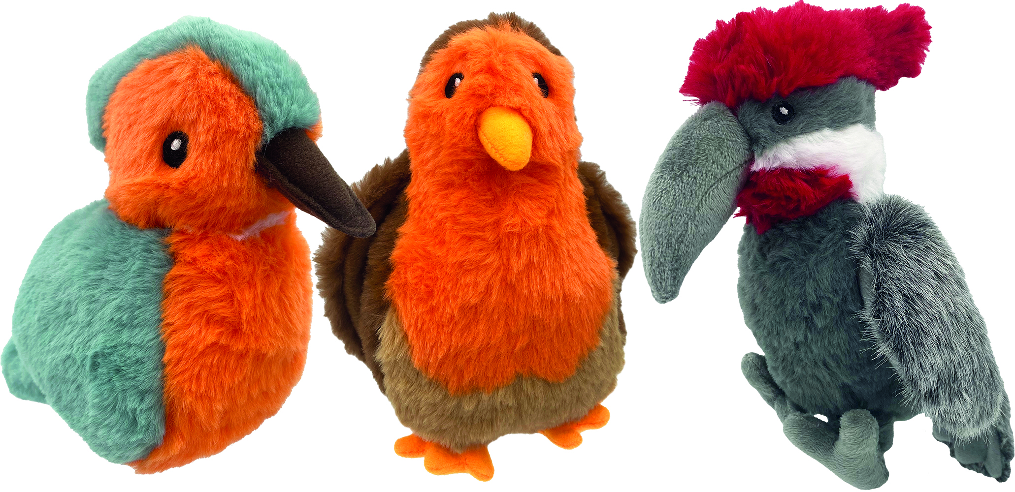 H&B Wild Birds Dog Toy (mixed)