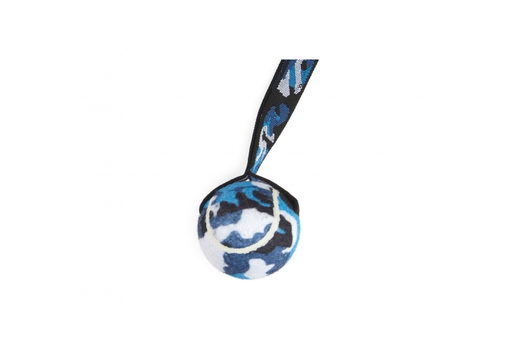 Tennis Ball With Strap Dog Toy