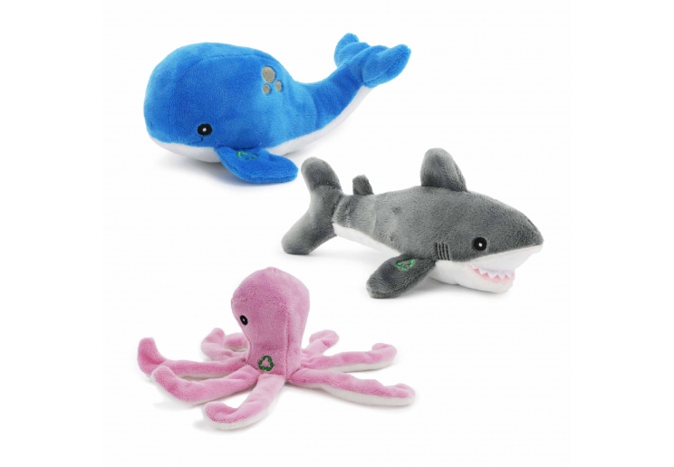 Made From Mini Shark Octopus and Oshi Dog Toy